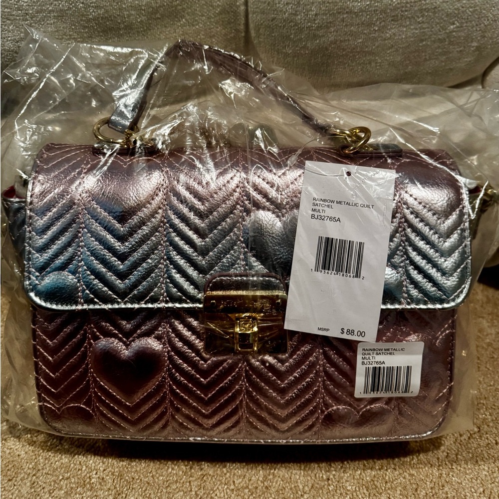 Metallic Quilted Women's Bag